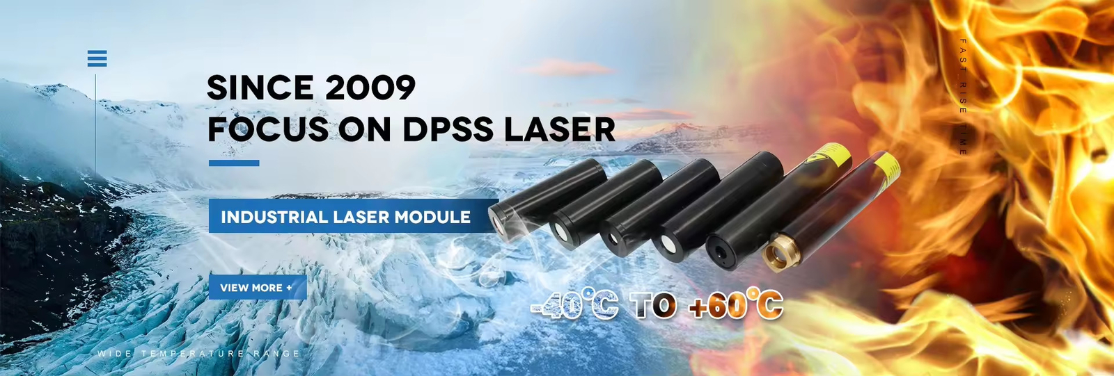 Grünes Lasermodul