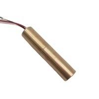 650nm 5mw Messing-Laserdiodenmodul mit 0,5 s Aufstiegszeit und 70-100% Strahl Rundheit