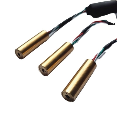 5VDC 650nm Rotlasermodul mit Langlebigkeit MTTF bei 25C und Messing Gehäuse Material