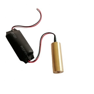 1.6-1.8V Betriebsspannung 561nm CW Gelb-Grün-Punkt-Lasermodul für Budget
