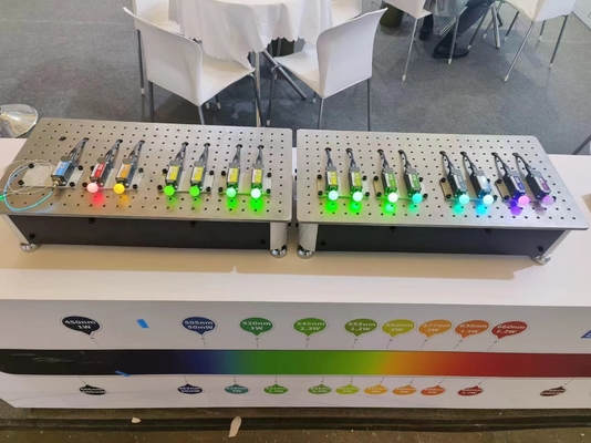 545nm Grüner Lasermodul mit guter Strahlspot-Wellenlänge 545nm CW Ausgangsstrommodus