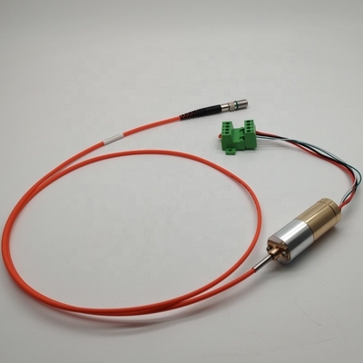 Spezielle Wellenlänge 20x55mm 545nm Hochleistungsgrüner Laserkopf mit 200μm Faser