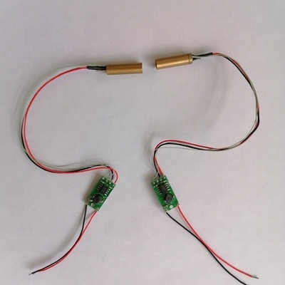 Kompaktes 1-5mW Laser-DPSS-Modul für die Laser-Ausrichtung 6.3x18mm Arbeitsspannung 2.7-5.0V