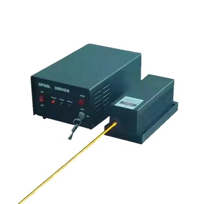 DPSS 50mW Gelb 589nm Lasermodul geeignet für Kundenanforderungen