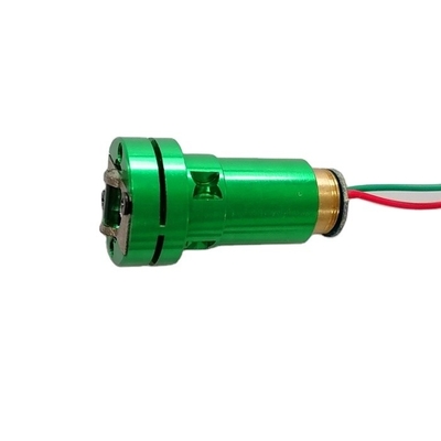Kompaktes 530nm 532nm Green Dot Laser Modul mit 380mA Strom- und CW-Ausgangsmodus
