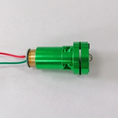 Kompaktes 530nm 532nm Green Dot Laser Modul mit 380mA Strom- und CW-Ausgangsmodus