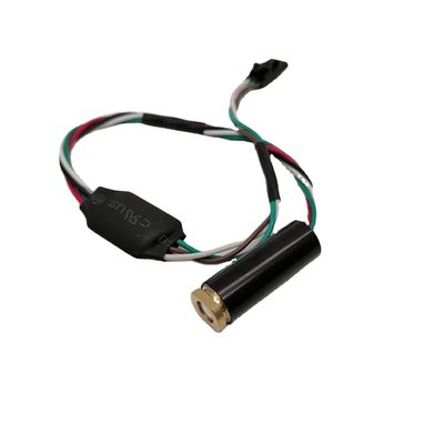 1W 545nm Hochleistungs-Grünlasermodul mit stabiler Leistung und schneller Aufstiegszeit