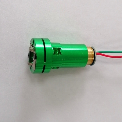 Kompaktes 530nm 532nm Green Dot Laser Modul mit 380mA Strom- und CW-Ausgangsmodus