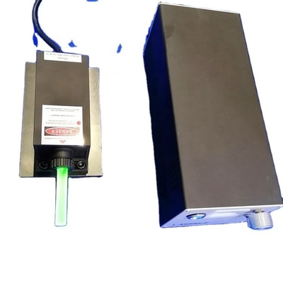 Solid State DPSS Laser mit 1,8 kg Gewicht und 85 mm Strahlhöhe 100mW Gelber Laser