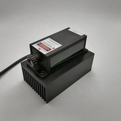 Solid State DPSS Laser mit 1,8 kg Gewicht und 85 mm Strahlhöhe 100mW Gelber Laser