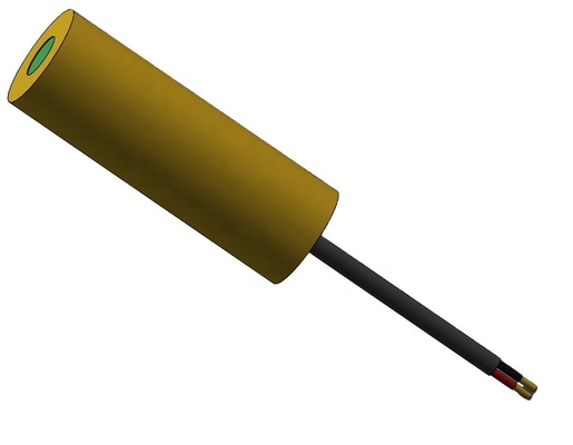 Hohe Stabilität 561nm 10mw Gelb-Grün-Punkt-Lasermodul mit geringer Geräuschmenge und gutem Strahl