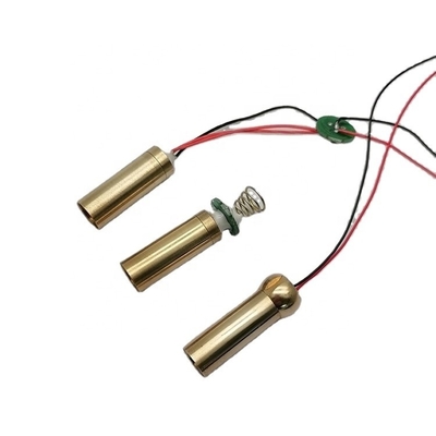 Mini 8mm Gelblasermodul PWM/50% Arbeitszyklus ≤5mm Lichtstrahldurchmesser für Lasernivellierung