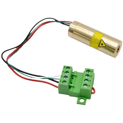 Lasence 1W Green Laser Module Dot Laser mit Wellenlänge 545nm und verstellbarem Laser