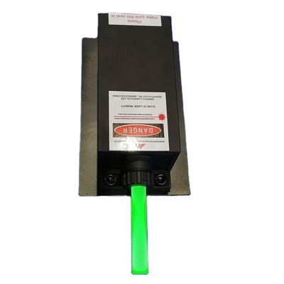 Gehäuse Material Schwarzes Anodisiertes Aluminium 1W 555nm CW DPSS Grüner Laser für Labor und Studie