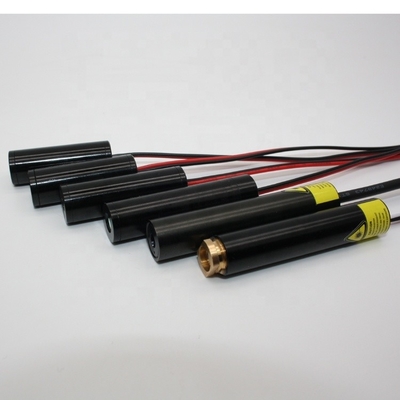 Einzelhandel 20mW CW 545nm Green Gaussian Line Laser Modul für einen breiten Temperaturbereich
