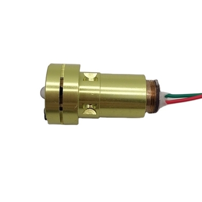 Ausgangsstrommodus CW 555nm 551nm 15mW Grüner Laserzeiger-Linien-Laserdiodenmodul