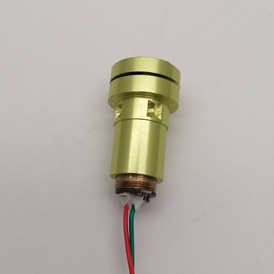 Ausgangsstrommodus CW 555nm 551nm 15mW Grüner Laserzeiger-Linien-Laserdiodenmodul