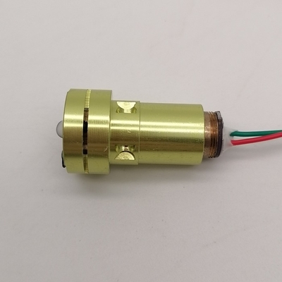 Ausgangsstrommodus CW 555nm 551nm 15mW Grüner Laserzeiger-Linien-Laserdiodenmodul